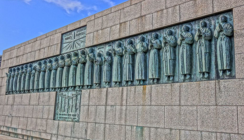 Le monument des vingt-six martyrs à Nagasaki Le monument des vingt-six martyrs à Nagasaki / ©Masoud Akbari, CC BY-SA 3.0 Wikimedia Commons