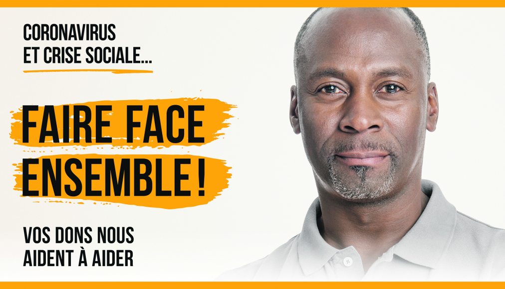 Pour ses campagnes, le CSP a choisi de faire appel à des mannequins et non à de véritables bénéficiaires.© DR Pour ses campagnes, le CSP a choisi de faire appel à des mannequins et non à de véritables bénéficiaires.© DR / Affiche campagne dons CSP février 21